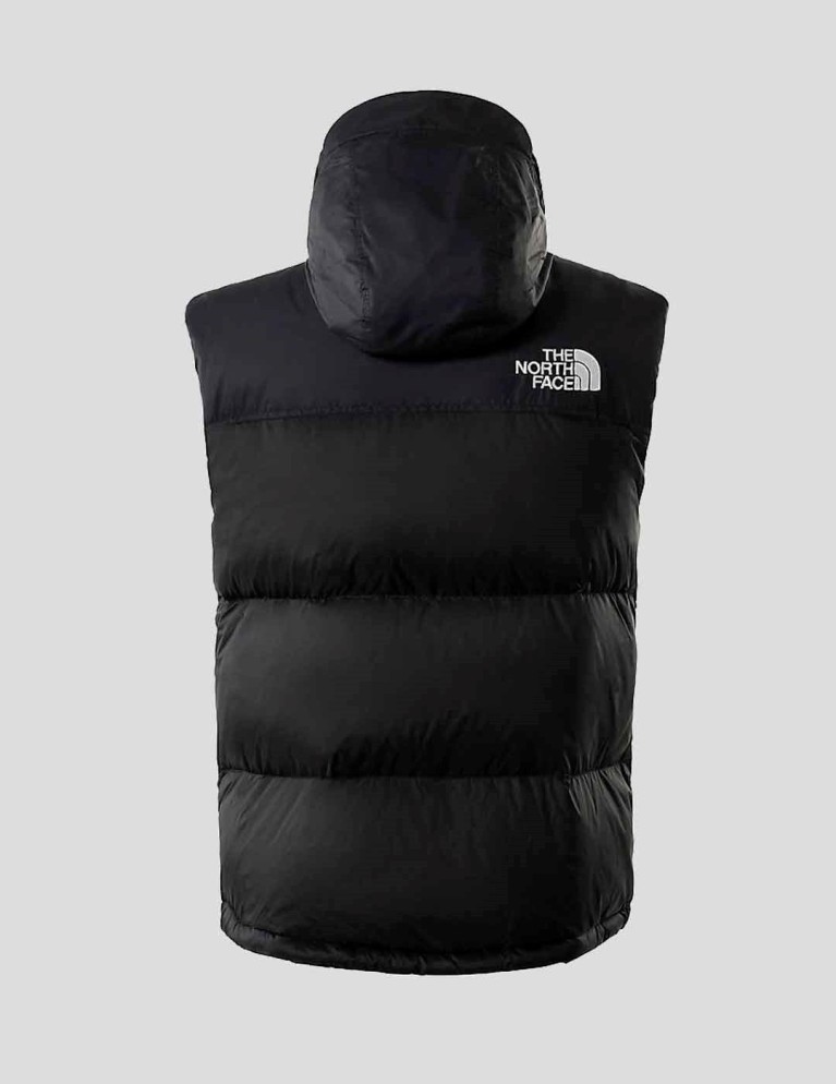 Caçadora THE NORTH FACE 1996 retro nuptse vest recycled tnf black